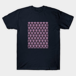 Purple Mosaic Tiles T-Shirt